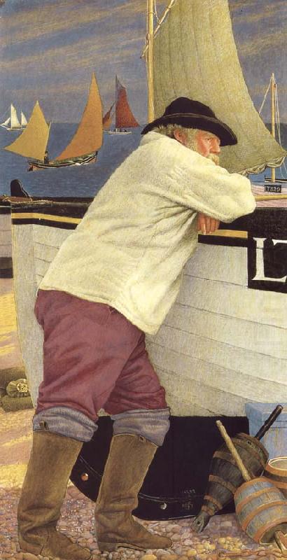 The Old Fisherman, Joseph E.Southall